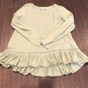 LOGO by Lori Goldstein Tops - 5/$25 Olive top LOGO by Lori Goldstein Tops - 5/$25 Olive top
